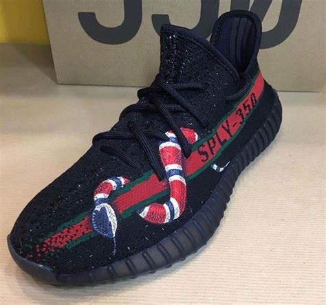 yeezy 350 gucci snake|The 50 Best Adidas Yeezy 350 Boost V2 Customs.